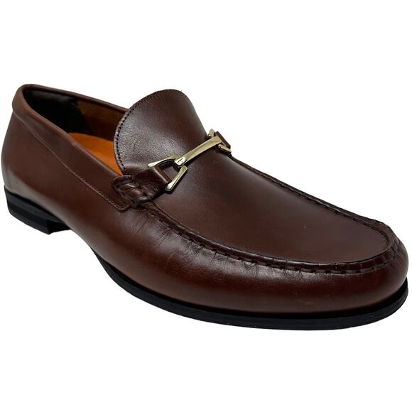 Wolf and Shepherd Men\'s Belmont Bit Italian Leather Loafer Slip-On Dress Shoes main image 8